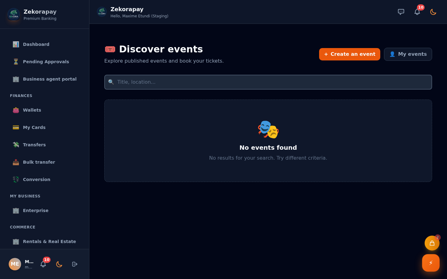 Browse / Filters